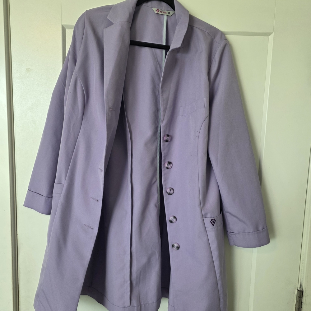 Lavender Women's Lab Coat